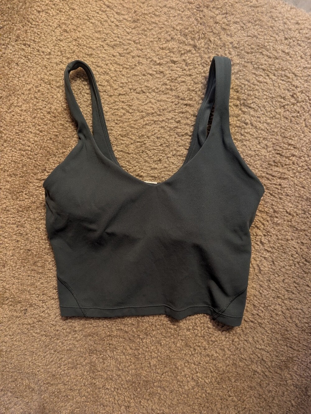 lululemon athletica Align Tank Forest Green Size 6 - Like New